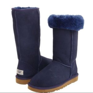 Discontinued Tall Navy Blue Ugg Boots